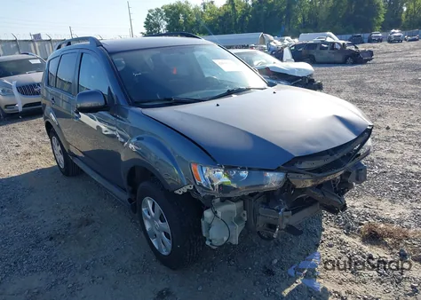 2012 Mitsubishi Outlander Es from USA, damaged, VIN JA4AS2AW9CU016038